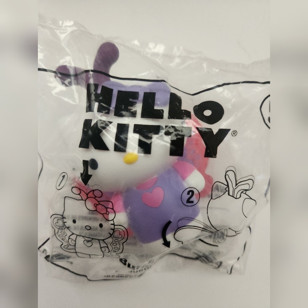 McDonald's VINTAGE Happy Meal Toy Hello Kitty - Butterfly